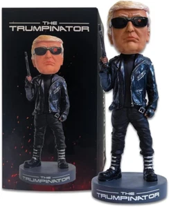 Donald Trump Collectibles -  the Trumpinator: Donald Trump 2024 Bobblehead for T - Picture 1 of 12