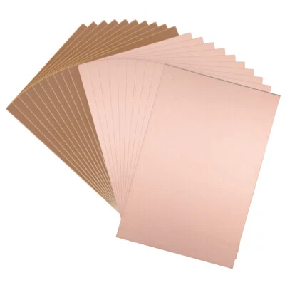 UXCELL 25Stk Einseitige kupferkaschierte Laminat Leiterplatte PCB 150x100mm 1.5mm Dicke