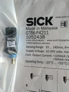 Nuevo Sensor Fotoeléctrico Stock Original Sick GTB6-P4211 GTB6P4211 - Imagen 1 de 2