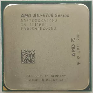 AMD A10-5700 CPU Processor AD57000KA44HJ 3.4GHz Quad-Core Socket FM2 Processor - Picture 1 of 4