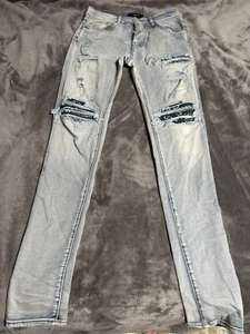 Size 32 - Authentic Amiri Jeans Distressed Thrasher - Picture 1 of 8