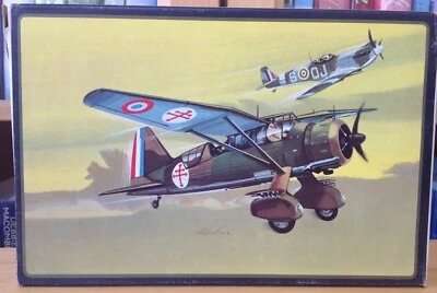 AMT Frog 1:72 WWII Westland Lysander Vintage Model Airplane Kit A607-80 Complete - Image 1 of 4