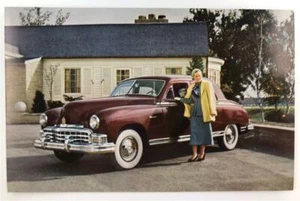 Frazer Manhattan Advertising Postcard Real Photo 194919-5 Beautiful 1949 Adver ? - Picture 1 of 1