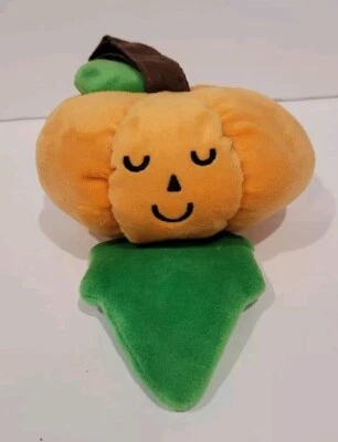 Kate & Milo Halloween Pumpkin Baby Stroller Toy Crinkle & Rattle Jack O'Lantern - Image 1 of 4