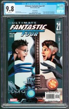 Ultimate Fantastic Four #21 Variant CGC 9.8 1st App Fantastic Four Zombies 2005