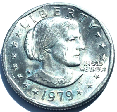 1979-S Susan B Anthony Dollar Double Die Reverse (DDR) U.S. 1$ Coin Error - Image 1 of 4