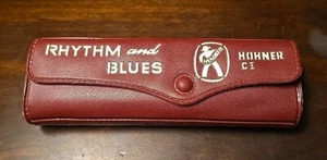 Hohner Rhythm and Blues C1 Harmonica with case and instruction booklet 1960's - Picture 1 of 10