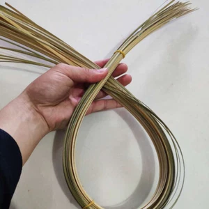5 PIEZAS 90 cm tiras de bambú tela de caña de ratán natural 2/4/8 mm para cesta tejida - Imagen 1 de 15