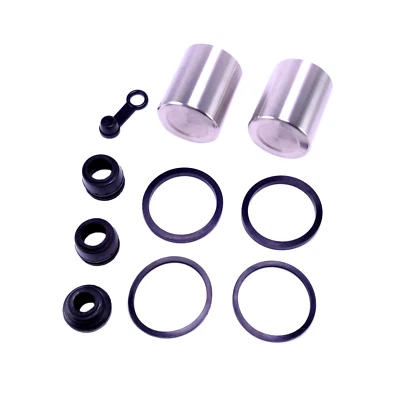 2 pistoncini pinza freno + kit riparazione per Honda GL 1100 Goldwing 1982-1983 - Immagine 1 di 3