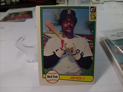 1982 Donruss Baseball #200 - Jim Rice - Boston Red Sox  82-309 - Image 1 of 2