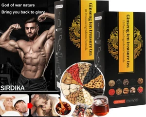 Ginseng Ten Treasure Tee Tonifying Qi Nourishing Blood Boosting Energy 2025 Neu - Bild 1 von 12