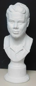 Ch. Lindburgh bust by Frank Morgan , noted San Diego Sculptor 13" - Picture 1 of 5