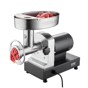Commercial Electric Meat Grinder 14 Lbs/Min Sausage Stuffer Maker Kitchen - Picture 1 of 11