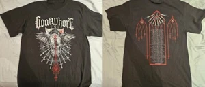 Goatwhore - 2024 tour Double Side Short Sleeve Black All Size T-Shirt AM400 - Picture 1 of 6