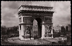 Arc de Triomphe Paris Frankreich Kerl Postkarte - Bild 1 von 2