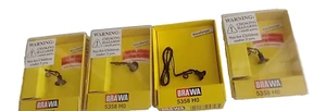 Brawa #5358 HO Scale Wall Mounted Lamps for Building, sign,Street light LOT OF 4 - Picture 1 of 11