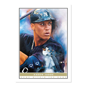 2020 Topps Game Within the Game #1 Aaron Judge by Paul Jennis SP PR 3089
