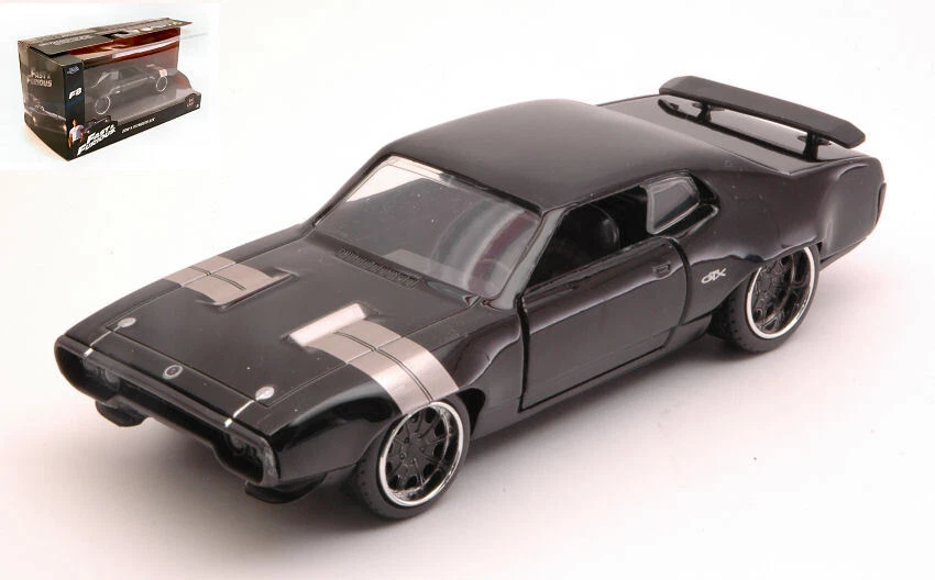 Jada Toys DOM'S PLYMOUTH GTX FAST & FURIOUS BLACK 1:32 - Immagine 1 di 1