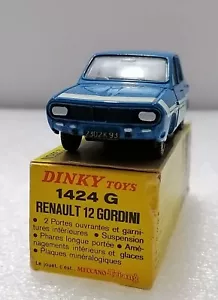 RENAULT 8 Gordini - Vintage Dinky toys 1424 G , Made in France 1971 - Picture 1 of 10