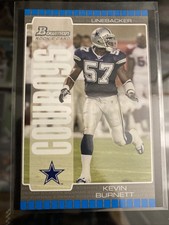 2005 Bowman Bronze Dallas Cowboys Football Card #171 Kevin Burnett