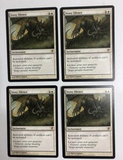 4 Stony Silence - Innistrad - Magic the Gathering - MTG - NM/M