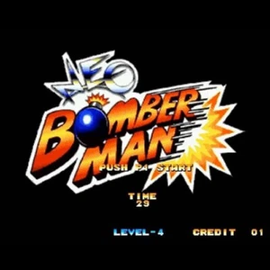 HUDSON 1997 NEO BOMBER MAN NEO GEO MVS Arcade PCB JAMMA Used from Japan - Picture 1 of 1