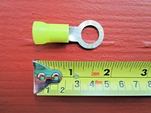 Pkg/10 Thomas & Betts Sta-kon 4 Str. 1/2" Ring Connector RF757 Insulated - Picture 1 of 5