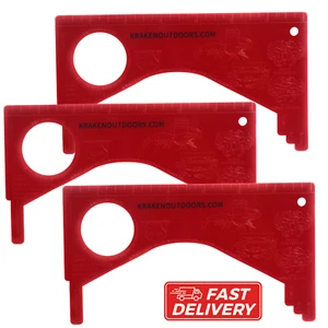 20 Pack Crab Gauge for Dungeness Crab Rock Crab Clams CA, OR, WA Compliant - Picture 1 of 2