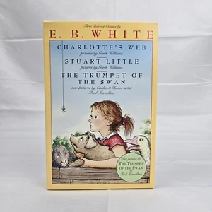 Charlotte's Web Stuart Little Box Set of 3 Books EB White Classics  - Bild 1 von 24