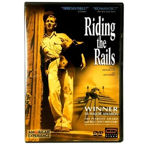 American Experience: Riding The Rails (DVD, 1997, Full Screen)   72 Minutes ! - Imagen 1 de 3