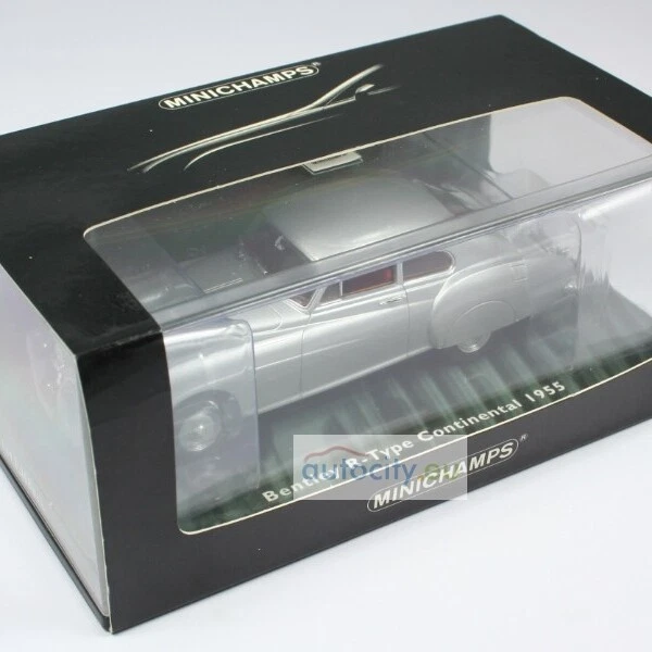 Bentley Continental tipo R Argento 1955 1/43 Minichamps