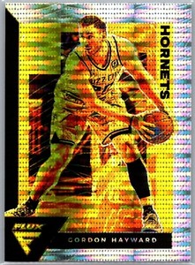 2020-21 Panini Flux #20 Gordon Hayward Silver Pulsar Prizm Charlotte Hornets