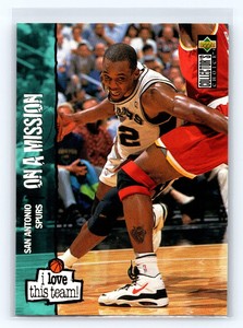 1995-96 Upper Deck Collector's Choice Sean Elliott #389 SPURS