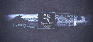Sydney 2000 Austrailia The Olympic City L Large Orig Offical Olympics T shirt - Picture 1 of 5