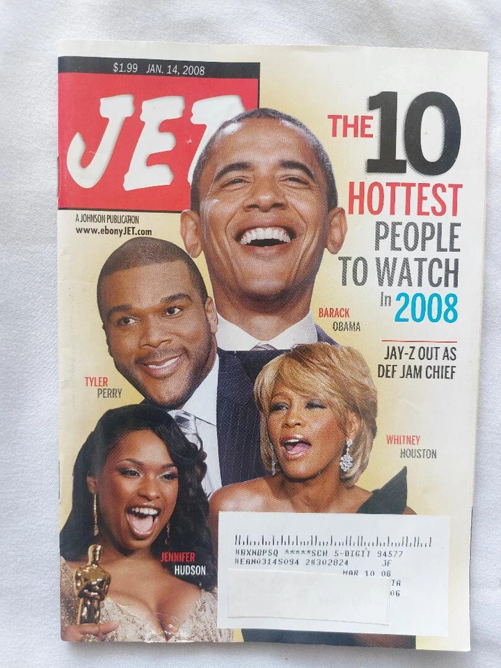 Jet Magazine JAN 14, 2008 - DEC 15, 2008 - Image 1 of 1
