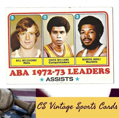 1973-74 Topps #239 Bill Melchionni / Chuck Williams / Warren Jabali - Image 1 of 2