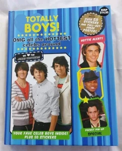 Totally Boys OMG all the hottest celebs around 2009 50 stickers Book - Picture 1 of 2