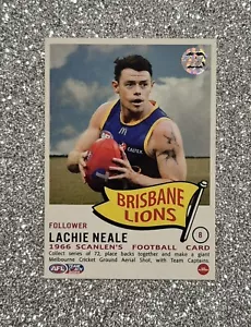AFL TEAMCOACH 2024 RETRO SCANLEN LACHIE NEALE BRISBANE LIONS - Picture 1 of 1