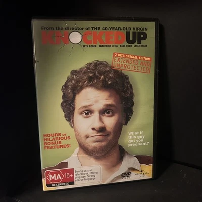 Knocked Up DVD 2007 Stars Seth Rogan Extended and Unprotected Edn GC R245 - Image 1 of 4