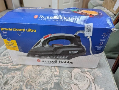 Russell Hobbs Powersteam Ultra Steam Iron, Black 3100W 20630 - Image 1 of 4