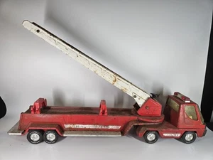 VTG Nylint Fire Dept Fire truck 30'' Metal Pressed-Steel USA FOR RESTORATION - Picture 1 of 20