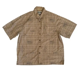 Columbia Herren Gr. L River Lodge Marlin Button Down Erwachsene Kurzarm Hemd - Bild 1 von 13