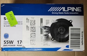 Sistema de altavoces bidireccionales Alpine S-S50 - 5 1/4" - Imagen 1 de 6