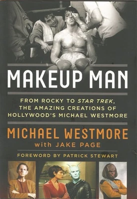 MAKEUP MAN BY MICHAEL WESTMORE, INSCRIBED BY AUTHOR, 2017, D/J HOLLYWOOD Foto 1 de 2