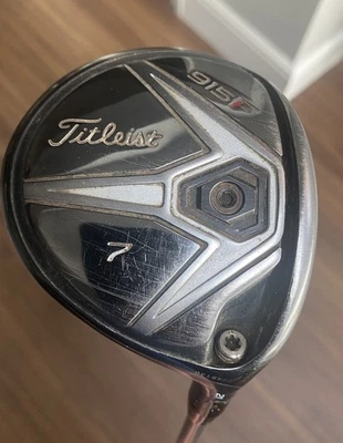Titleist 915 F 21 Degree 7 Wood & HC - Regular Flex - Image 1 of 4