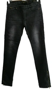 ZARA WOMAN Jeans dunkelblau Slim Fit Strümpfe Reißverschluss Gr. 34 DE Guter Zustand - Bild 1 von 5