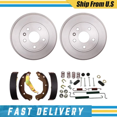 Rear Brake Drums Shoes & Hardware Spring Kit For Chevrolet Sonic 2012-2018 - Image 1 of 4