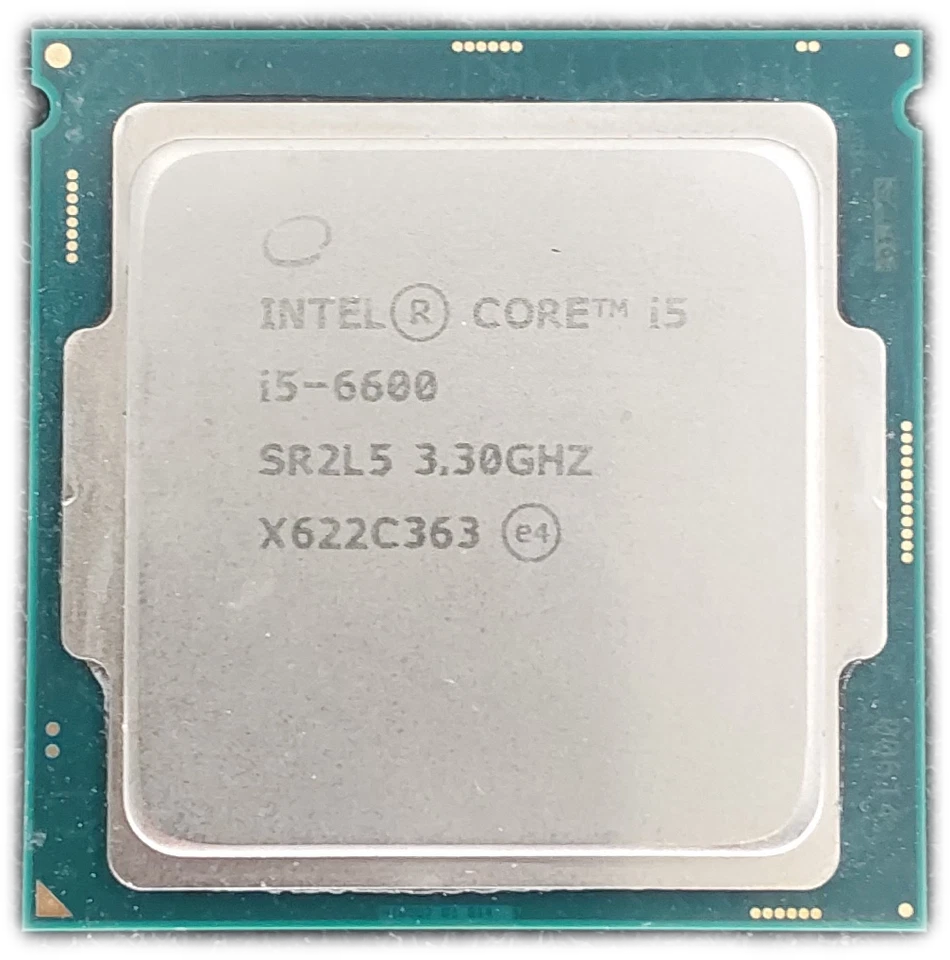 Intel Core i5-6600 SR2L5 3.3GHz 4-Core LGA 1151 CPU PROCESSOR - Image 1 of 4