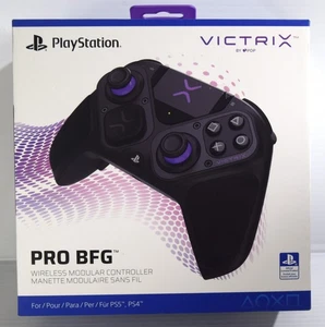 PDP Victrix PRO BFG Controller modulare wireless per Sony PS5 PS4 nero e viola - Foto 1 di 17