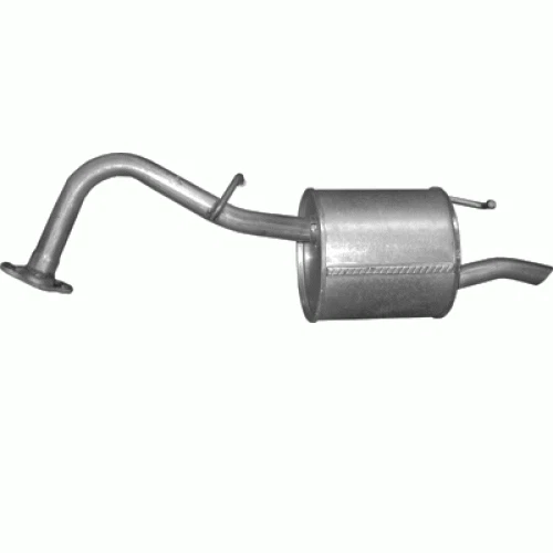 TOYOTA YARIS 1.0 71HP 2005-2012 Silenziatore Marmitta Posteriore - Immagine 1 di 1